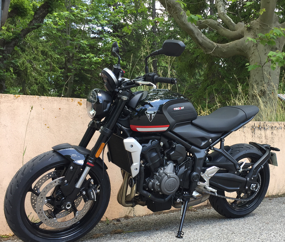 Rent motorcycle Cannes 660 Triumph