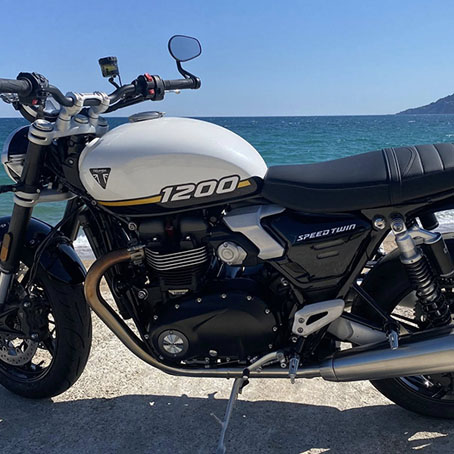 Location Speed Twin 1200 Triumph