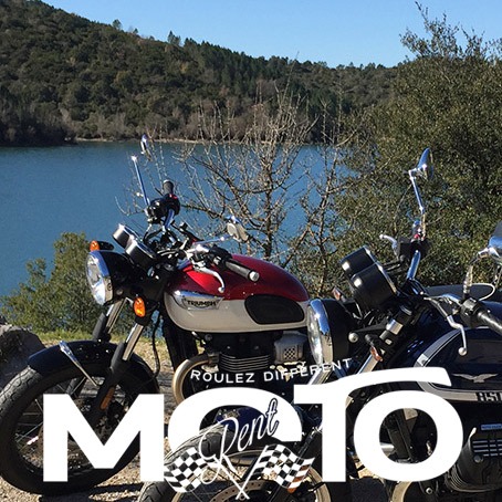 Rent Triumph T100 rent motorbike Cannes