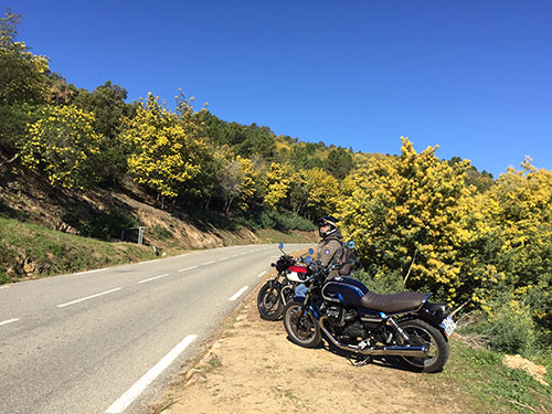 Riviera motorcycle guided tour
