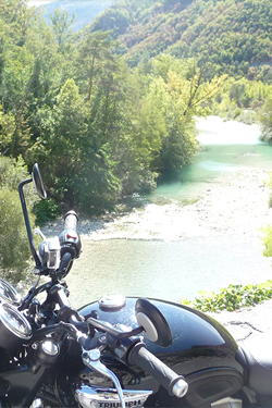 Balade moto accompagnée