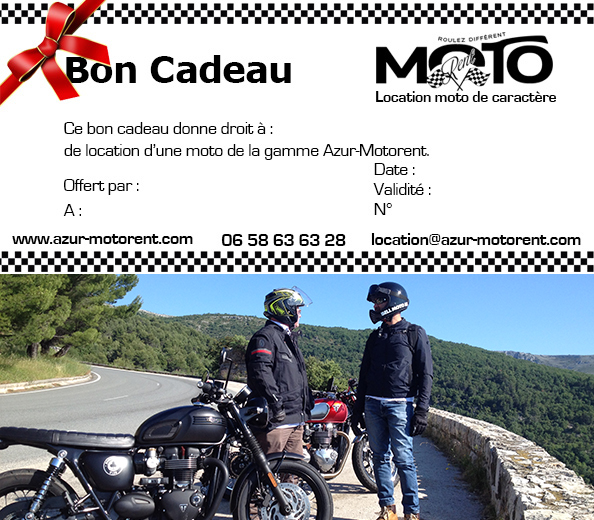 Cadeau Noël Location Moto