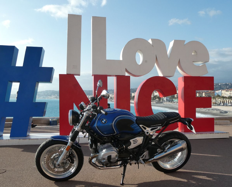 Cannes location moto BMW