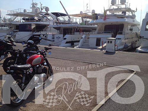 Livraison moto location Cannes