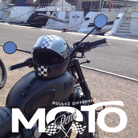 Location moto Port Vauban Antibes