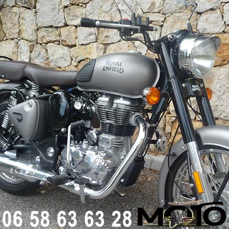 location moto Royal Enfield Côte d'Azur