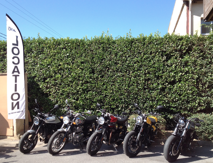 Louer une moto à Cannes