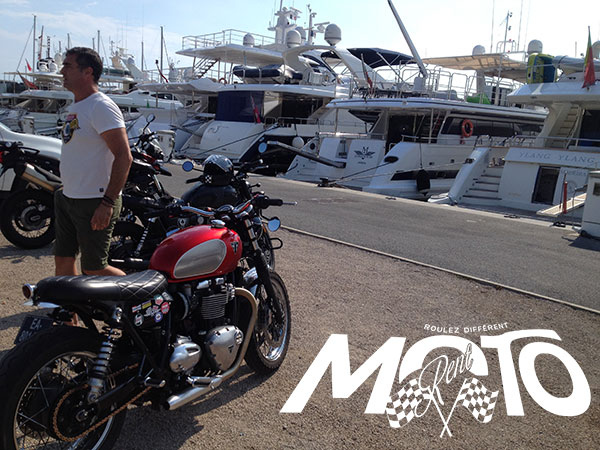 Moto Cannes Port Canto