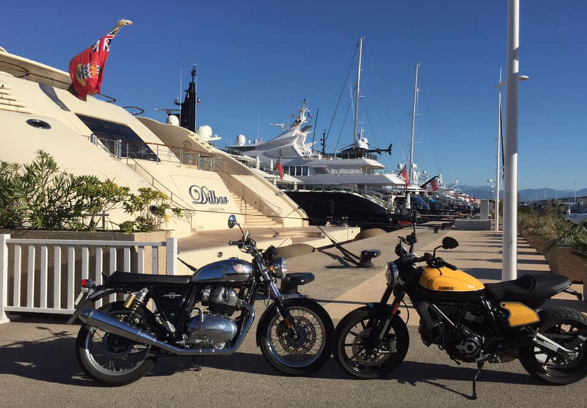 Moto en location à Cannes