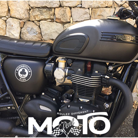 Moto Triumph Bonneville