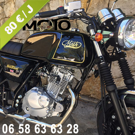 Motorcycle rentals in Nice