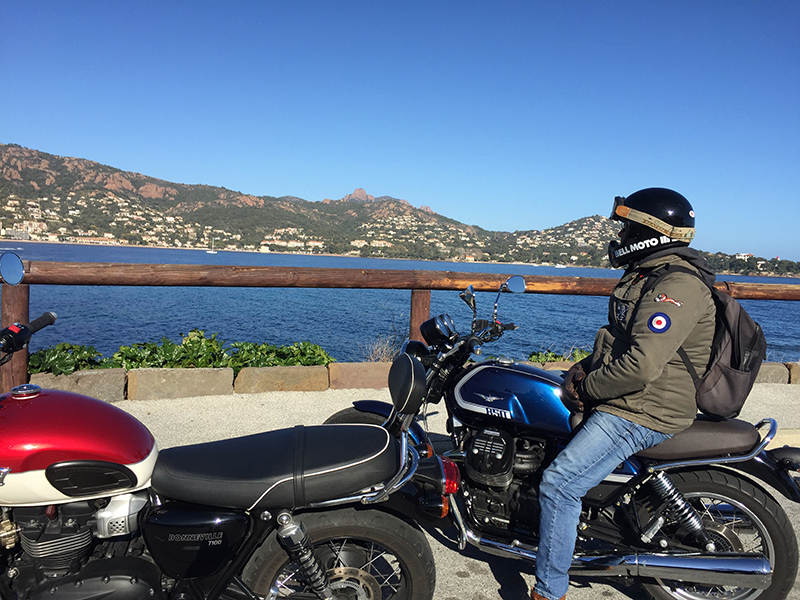 Rent motorcycle Cannes Riviera