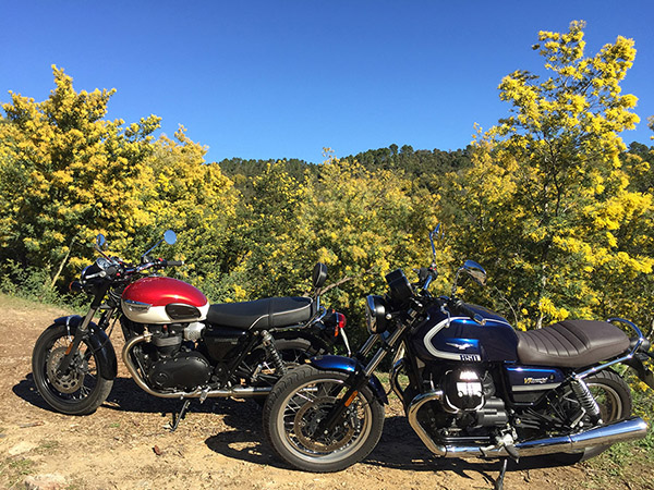 Rent a Triumph Côte d'Azur