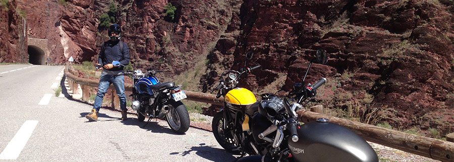 Riviera private motorcycle tour