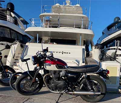 Top motorbike rental Cannes