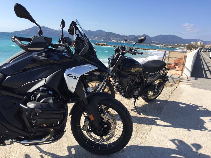 Nice airport BMW GS Rental