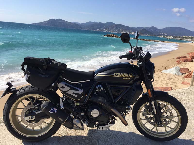 Rent a Ducati motorcycle in Cannes